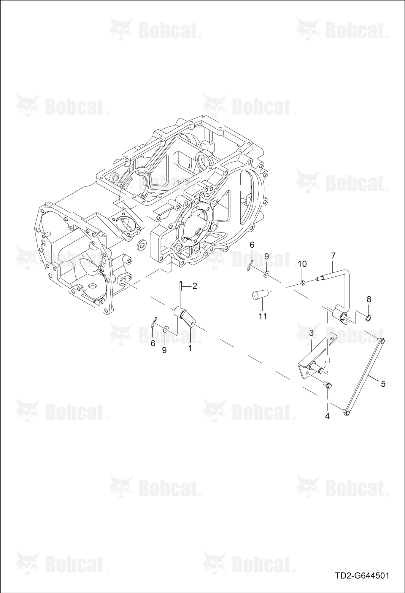 Front Wheel Drive Lever Group