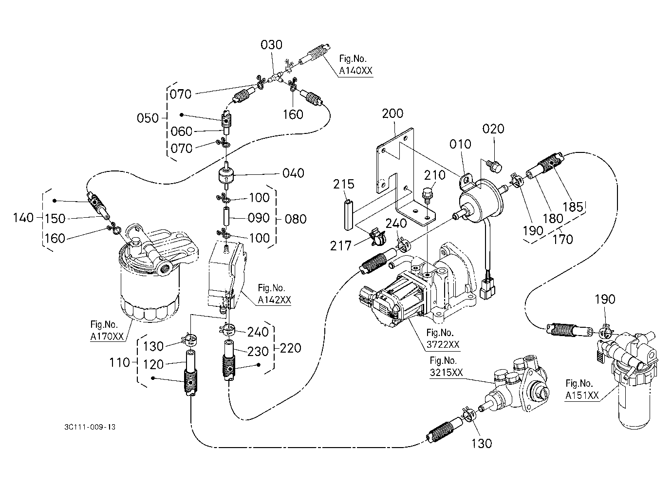 Fuel Pipe (Separator/Fuel Pump)