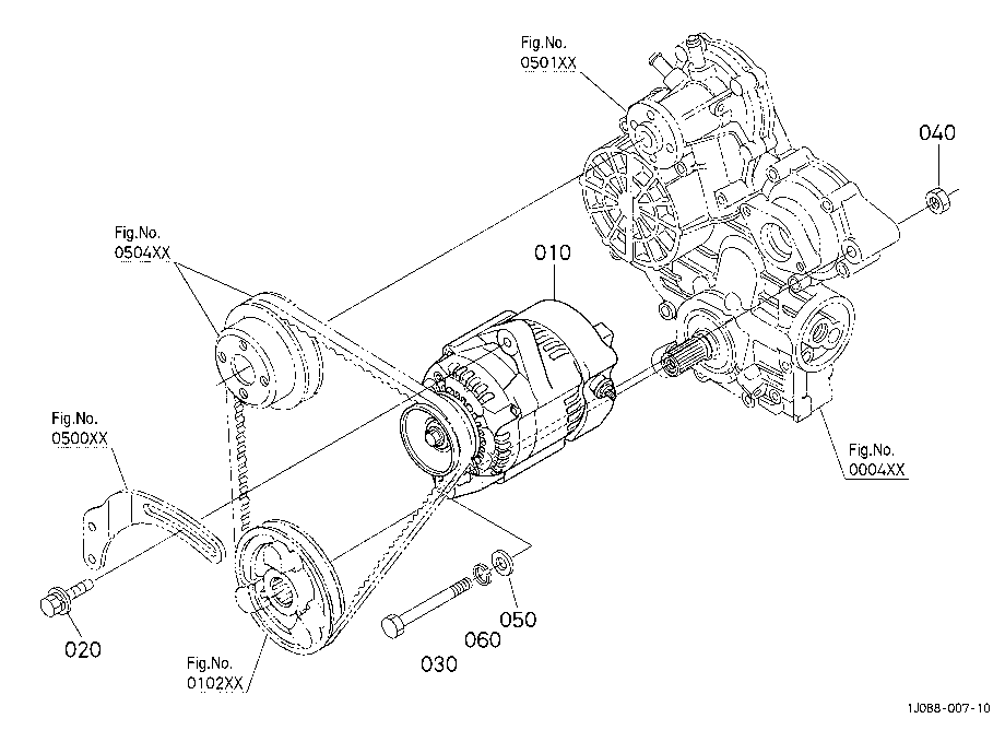 Alternator And Pulley