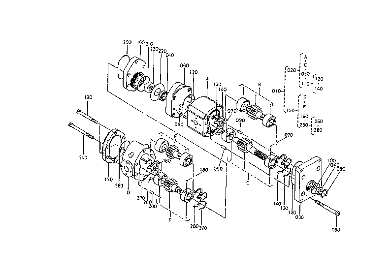 Hydraulic Pump [Section Parts]