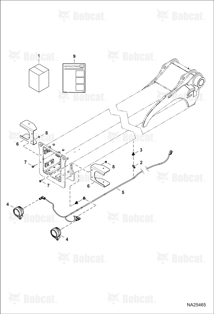Boom Work Light Kit (LED)