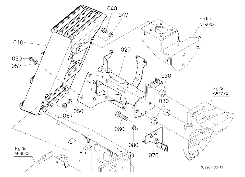 Step Rh [W/O Loader Equipment] [W/O Front Suspensi
