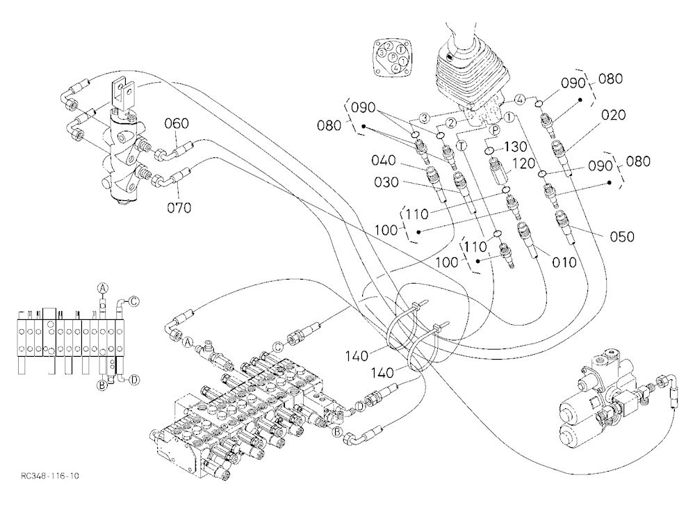 Oil Piping(Control Rh)