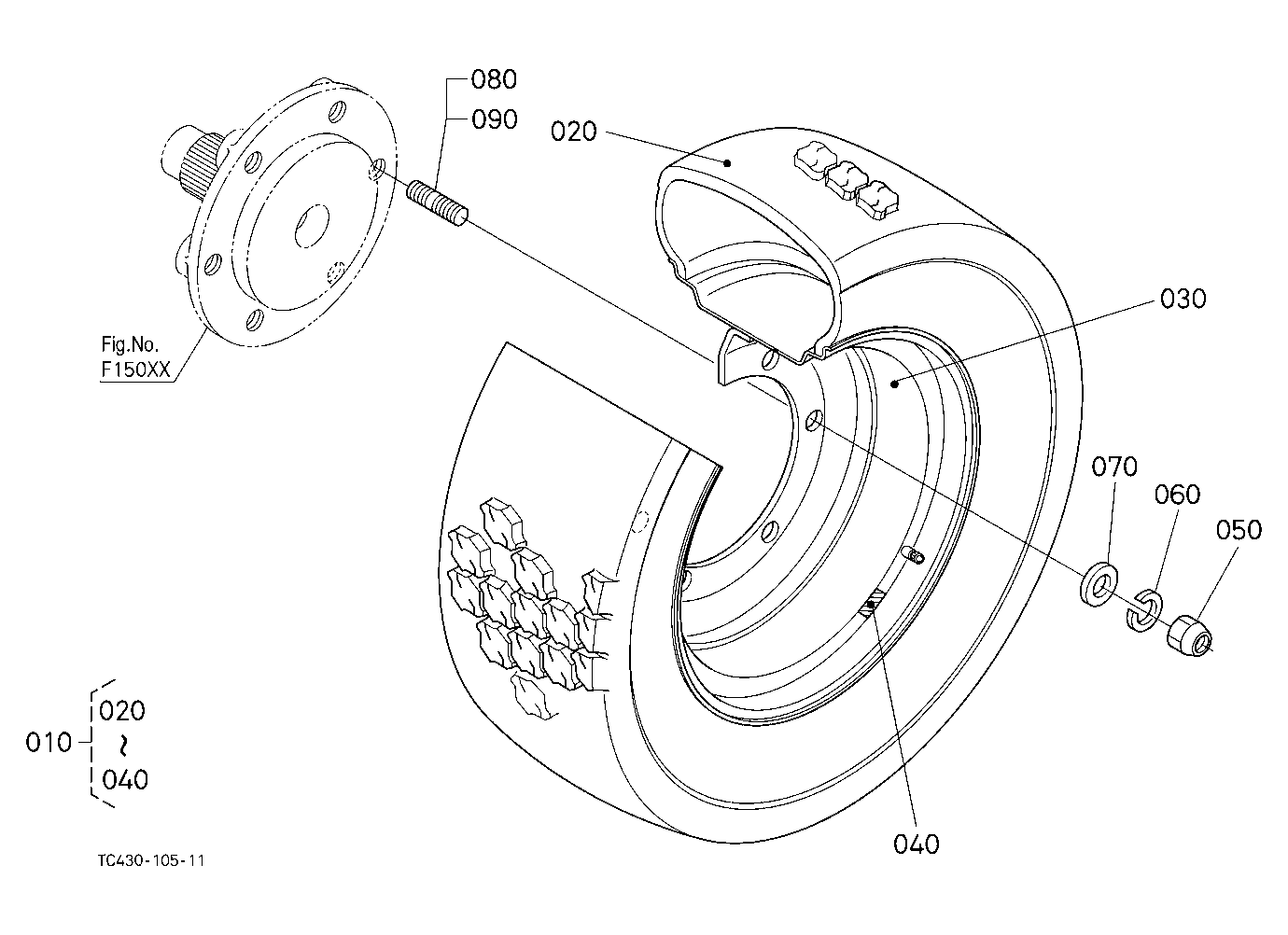 Front Wheel (305R343Lsw)