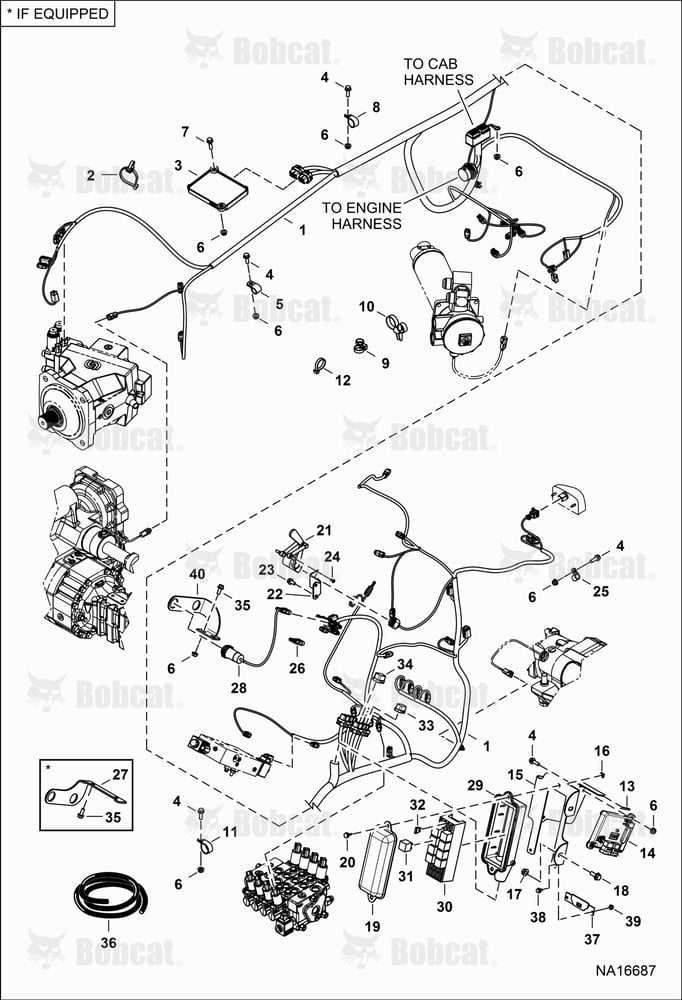 Frame Electrical Circuitry  B3YH13247 & Above