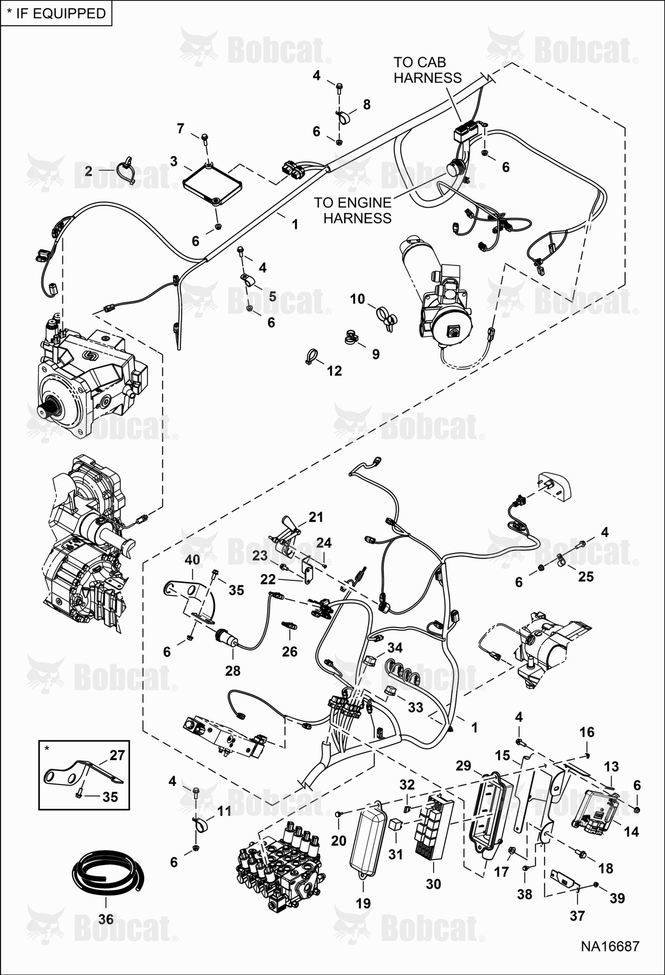 Frame Electrical Circuitry  B3YH13247 & Above