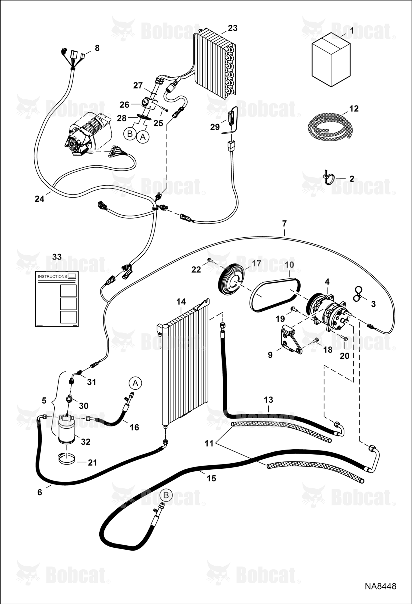 Heater & A/C (A/C Kit)
