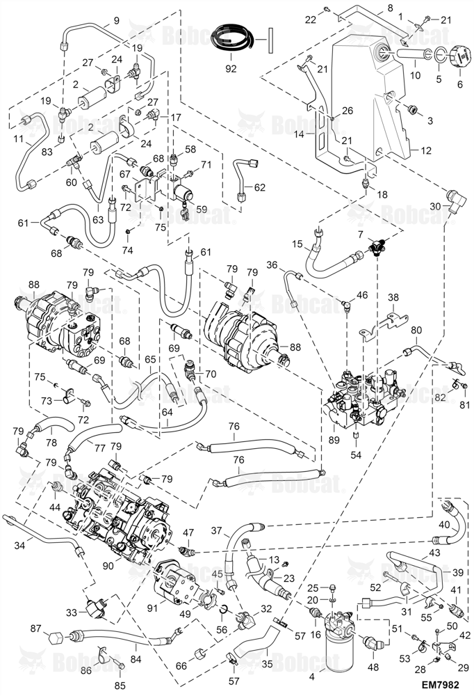 Hydrostatic Circuitry (Selectable Joystick Controls)