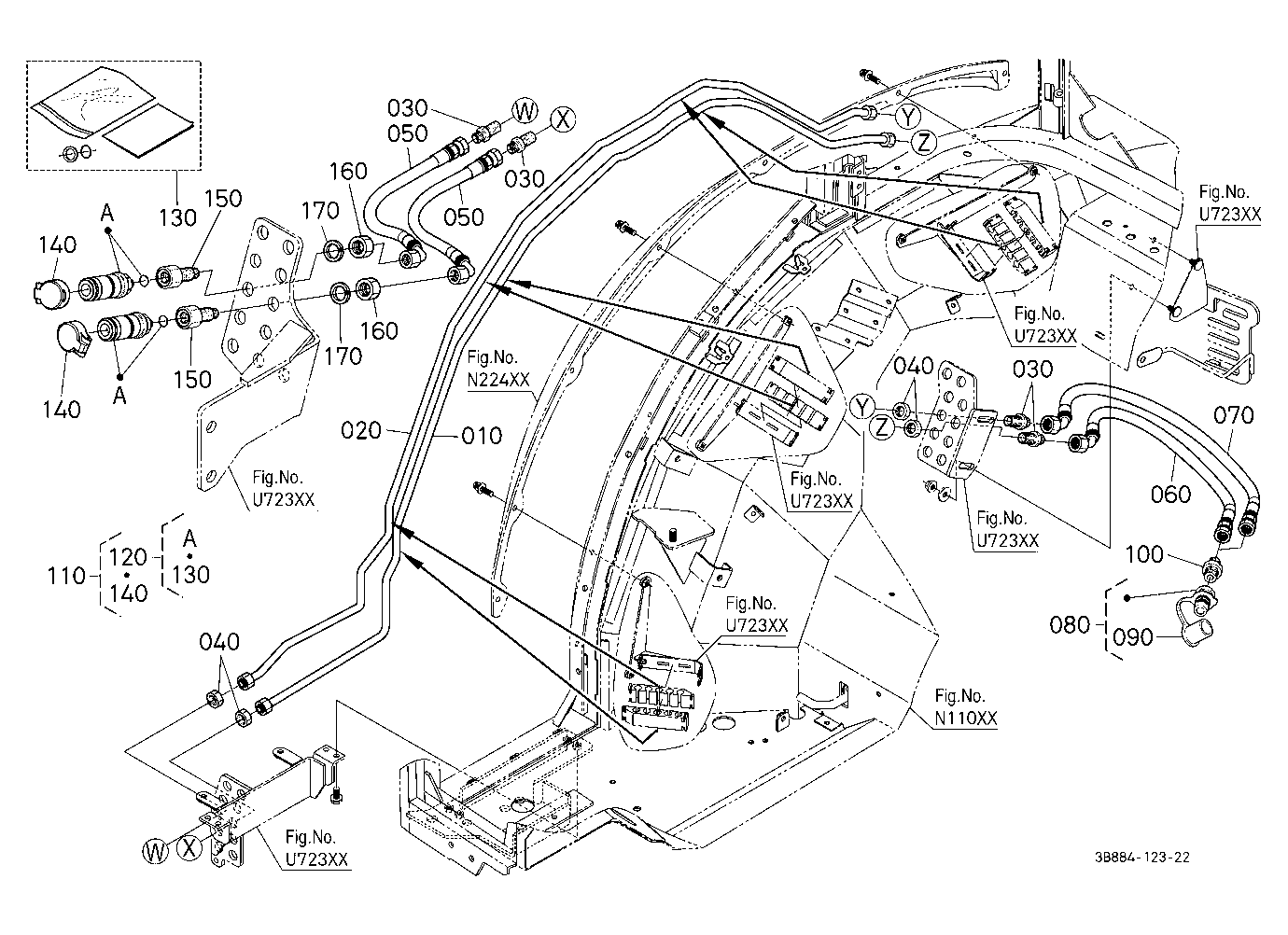 Front Coupler Kit (3Rd) (W/G No.M8153) [Option]