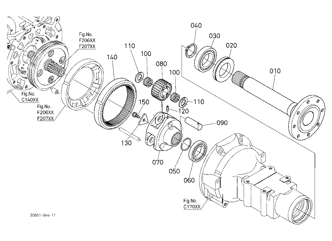 Rear Axle Shaft