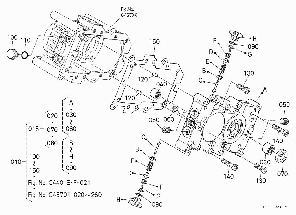 HST LH 2 [COMPONENT PARTS]