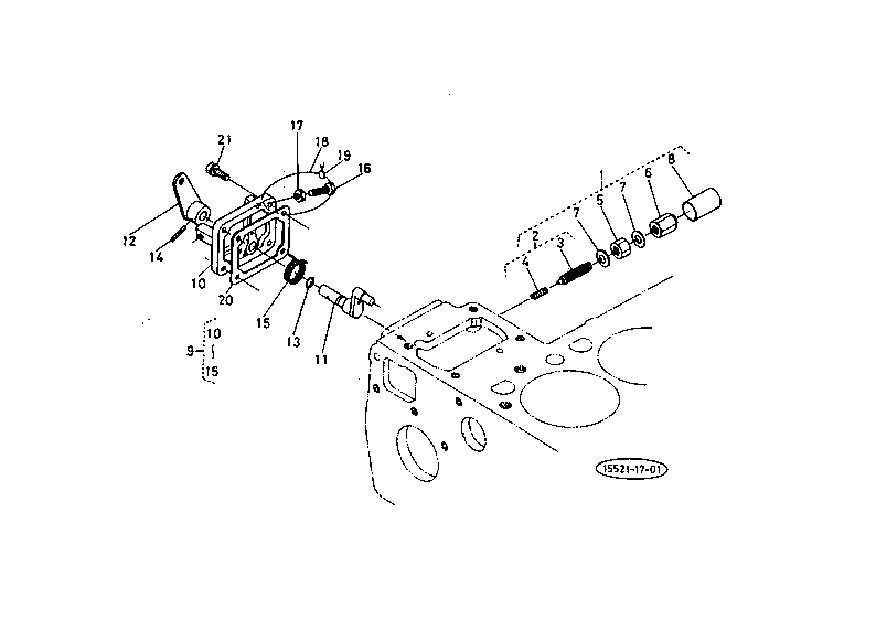 Engine Stop Lever
