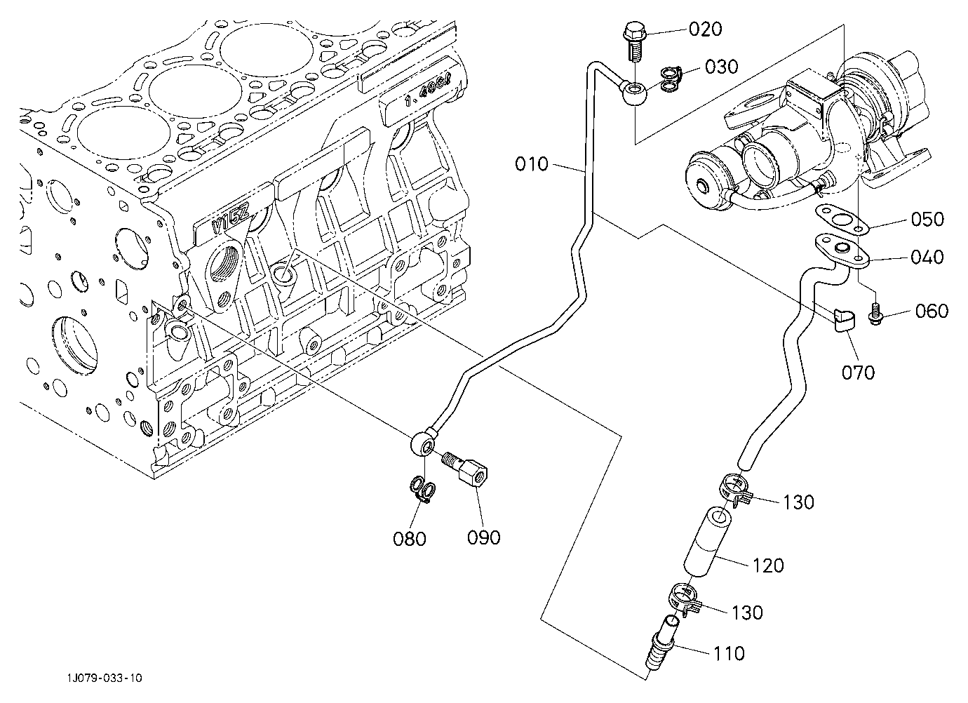 Oil Pipe (Turbo Charger)