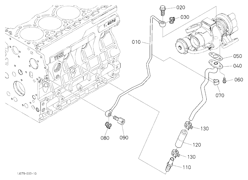 Oil Pipe (Turbo Charger)