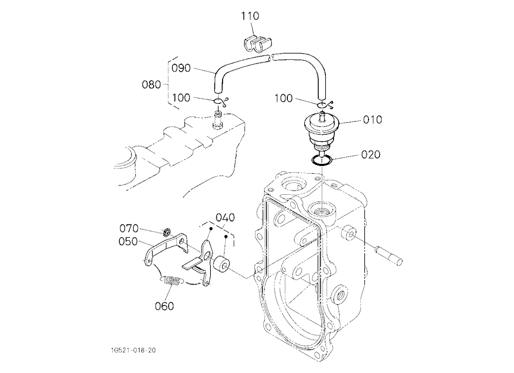 Oil Pipe (Turbo Charger)