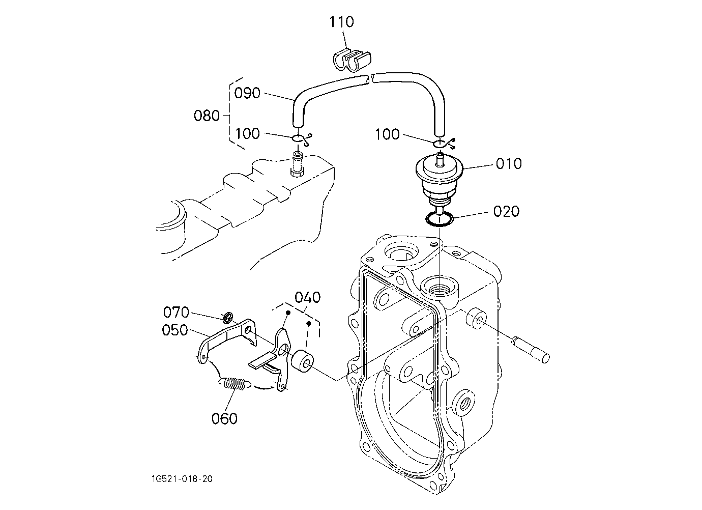 Oil Pipe (Turbo Charger)