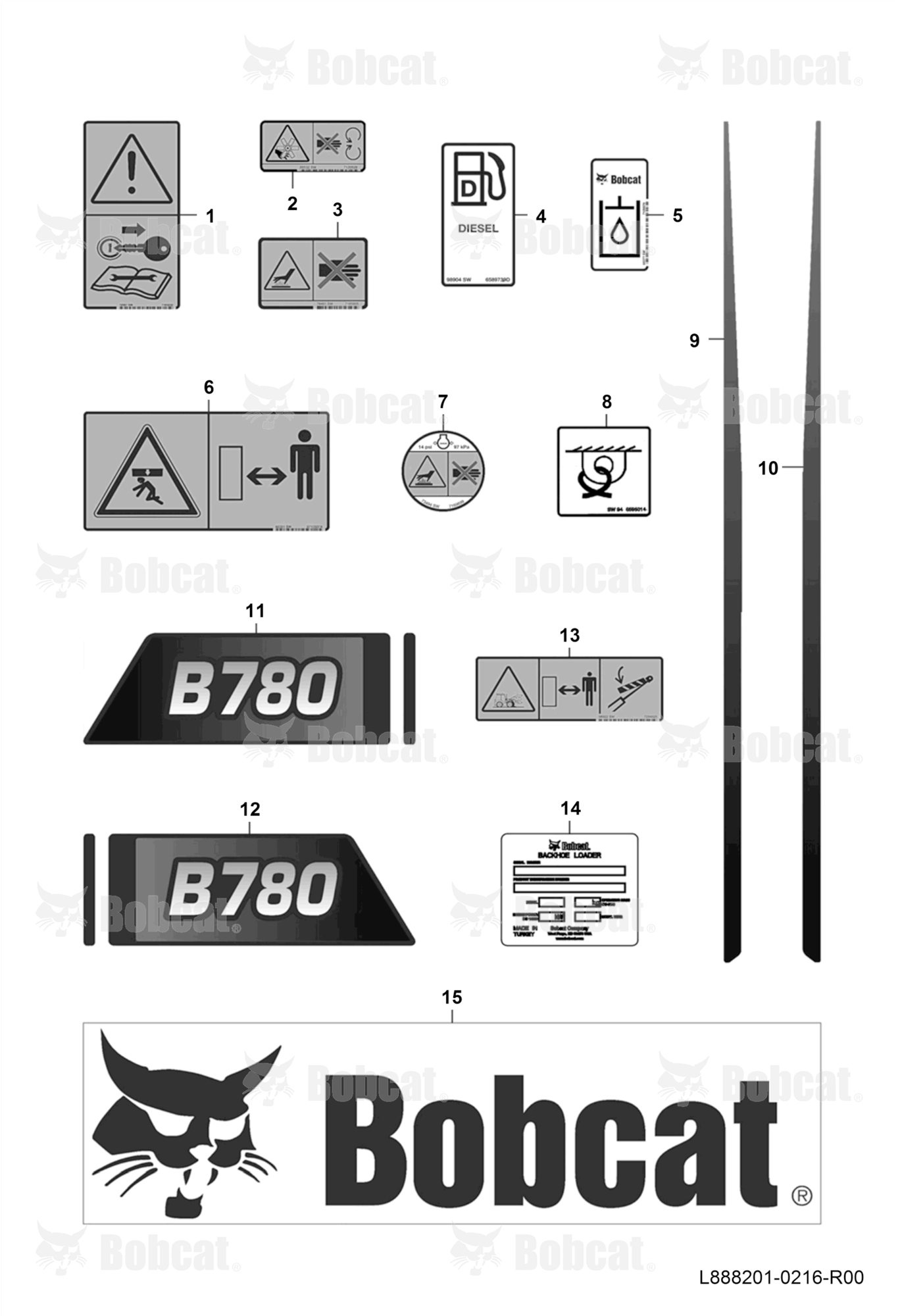 Decals (OUTSIDE)