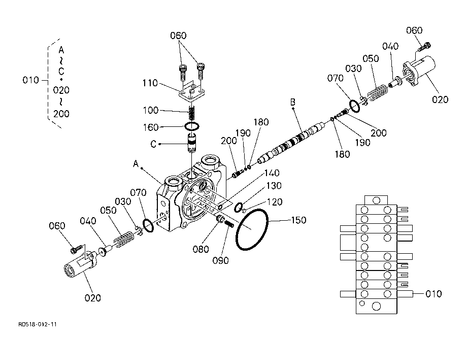 Spool Section (Swivel)