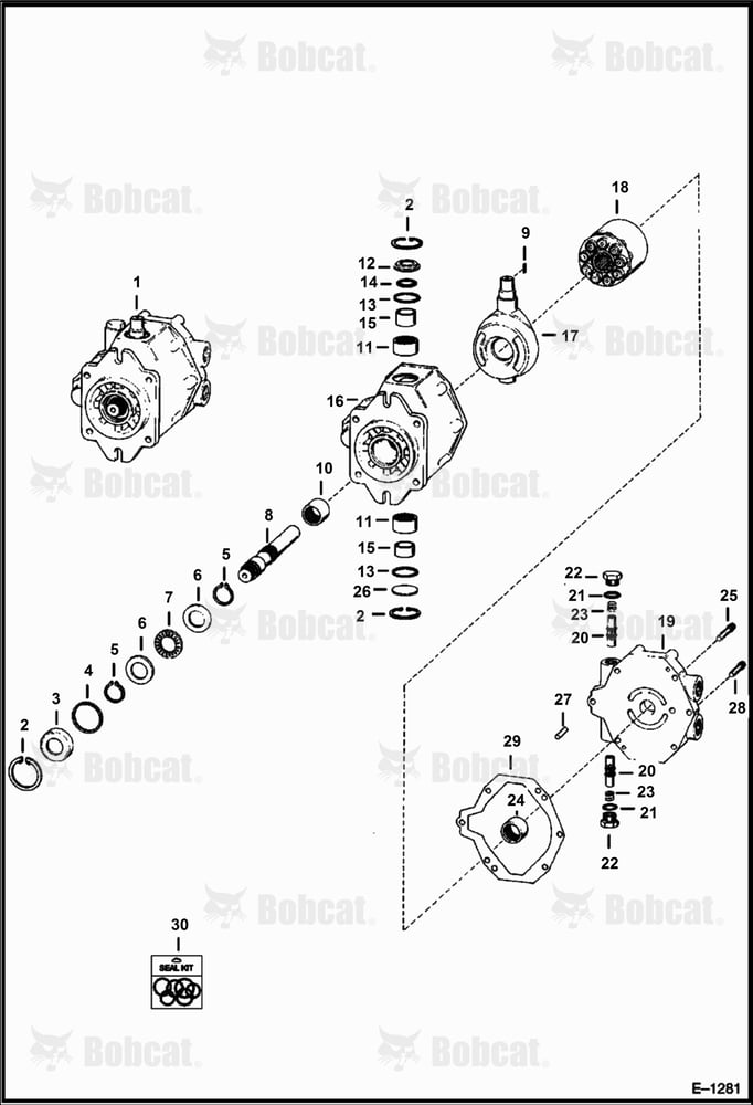 Hydrostatic Pump (Front)