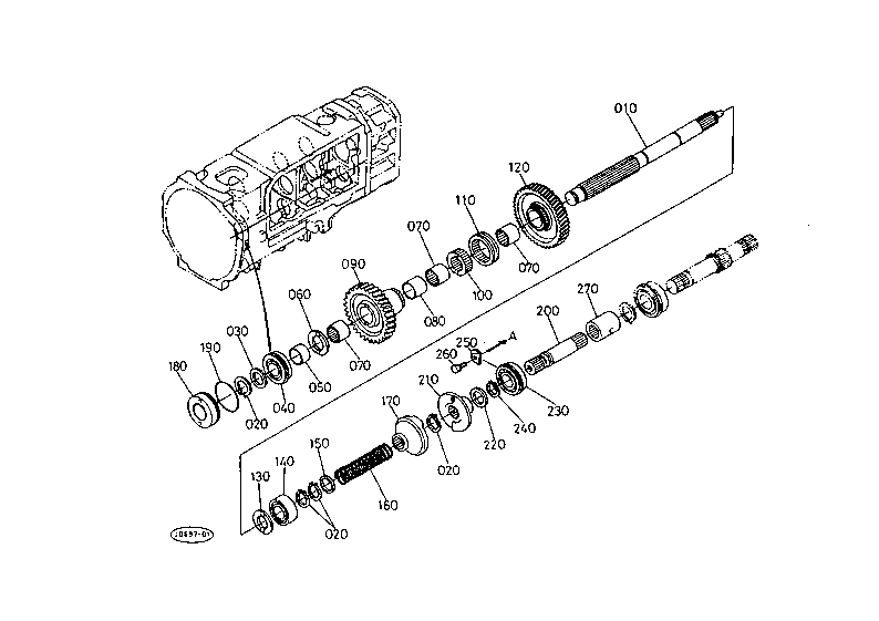 Pto Countershaft