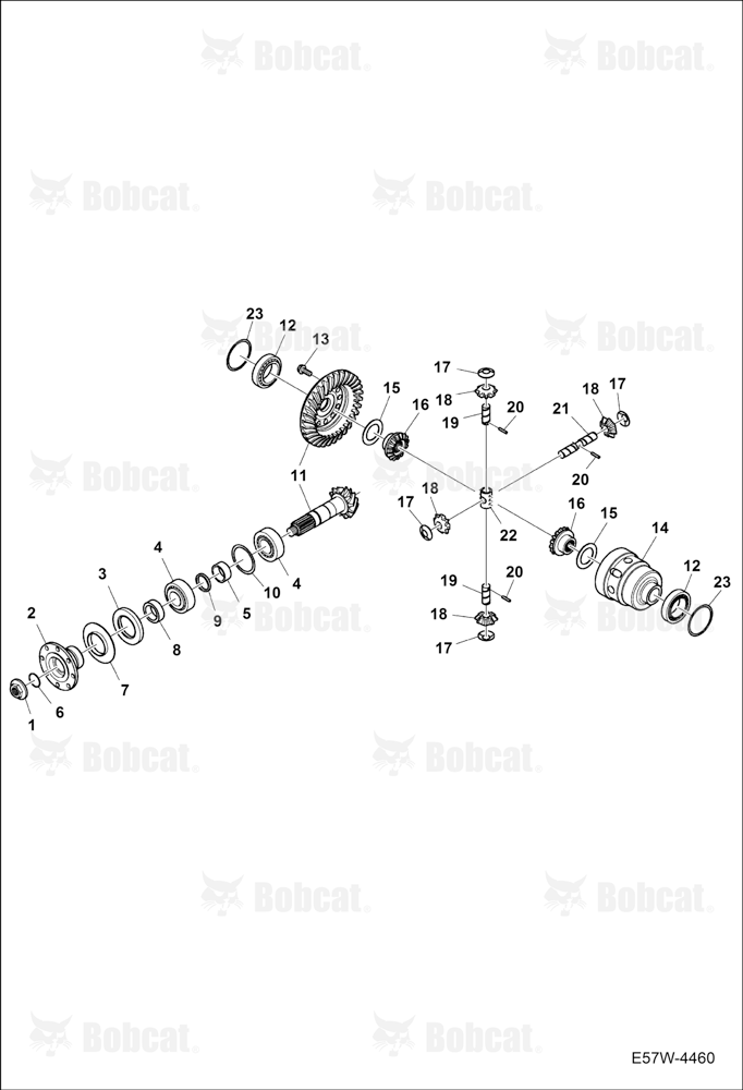 Differential (Rear Axle) B3WU11001 - B3WU11178
