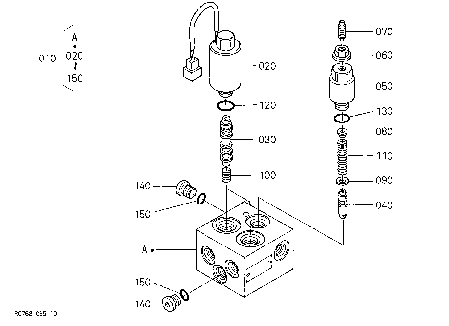 Change Valve (Component Parts)