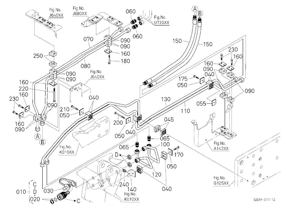 Coupler Kit (Front Hyd. Outlet/Elec.6Th) (Coupler/