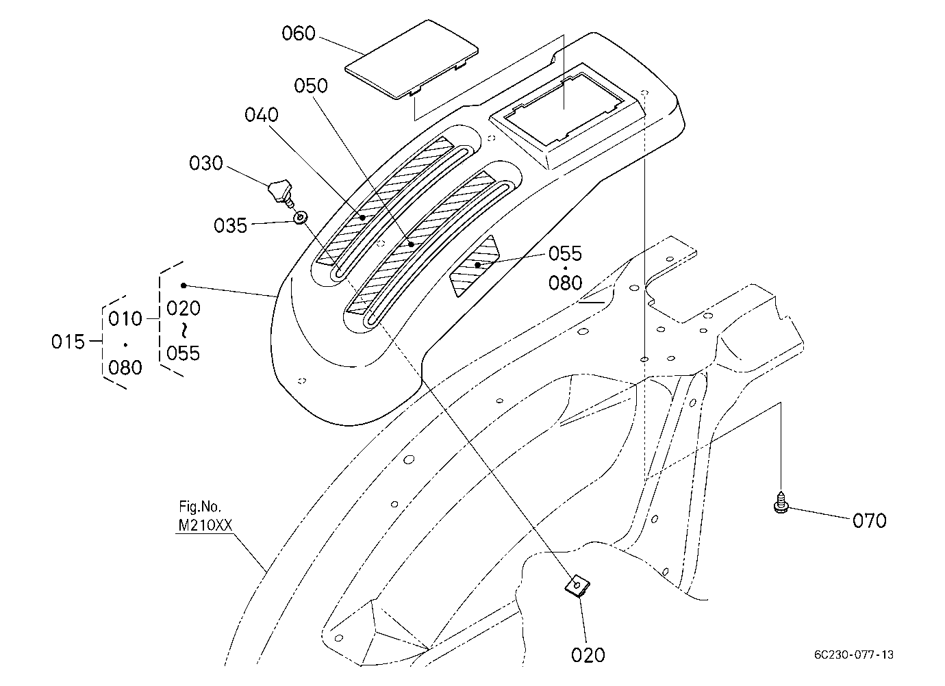 Lever Guide Rh