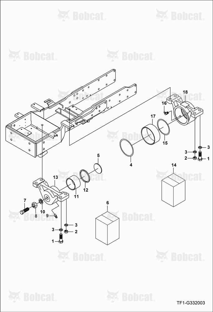 Front Axle Bracket Group