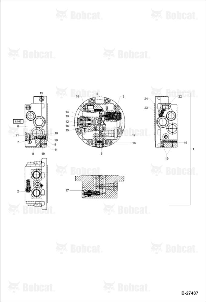 Connection Plate With Valves