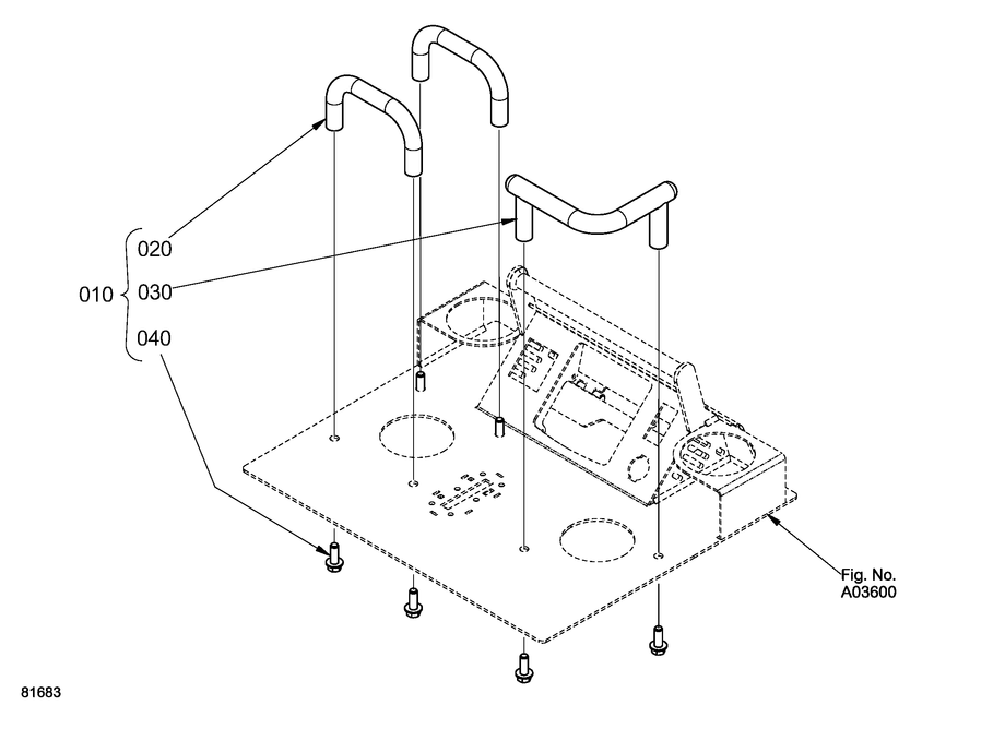 Control Panel Handle Kit