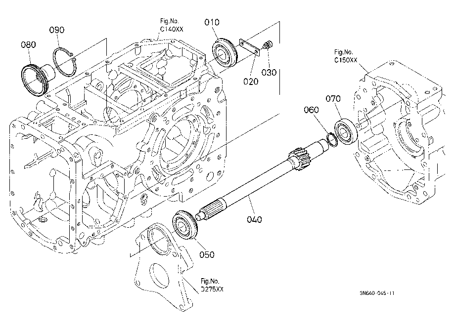 Pto Drive Shaft [Except M108Sds2/M108Sdsl2/M108Sds