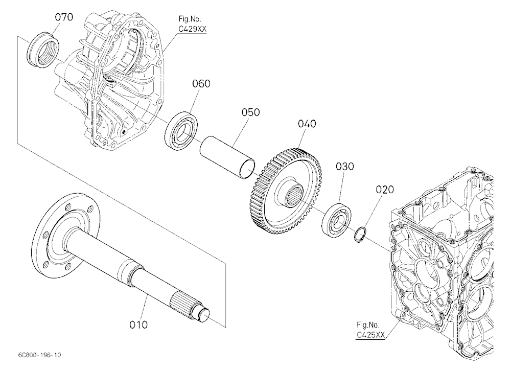 Rear Axle Rh