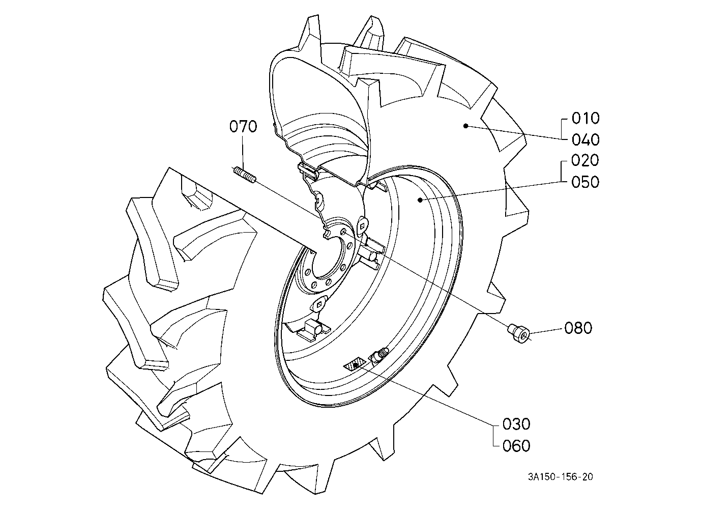 Rear Wheel (18.4-30) [A]