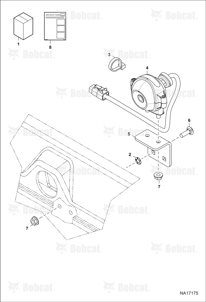 Rear Camera Kit  B4ZY11001 - B4ZY22508