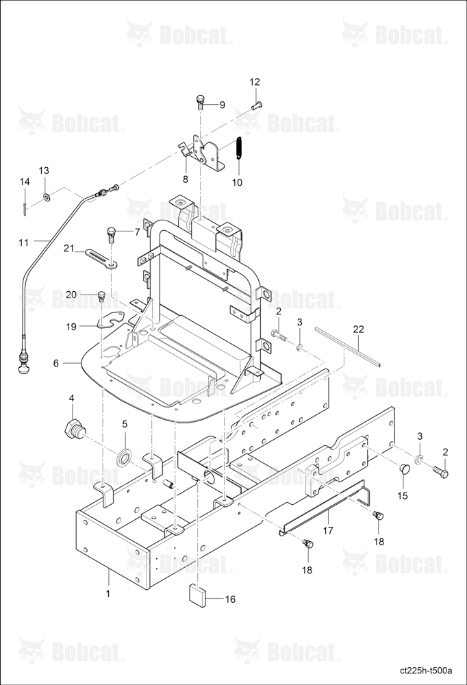 Front Axle Frame Group  A59B11001 & Above