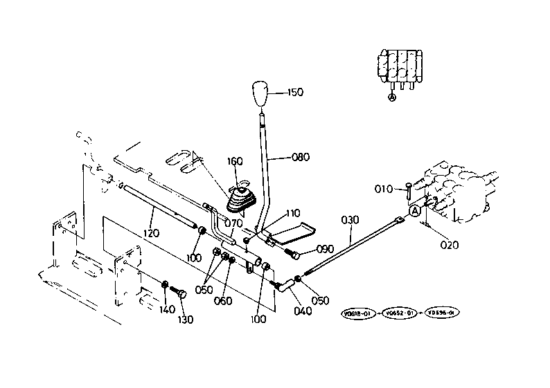 Control Lever (Front Lh)
