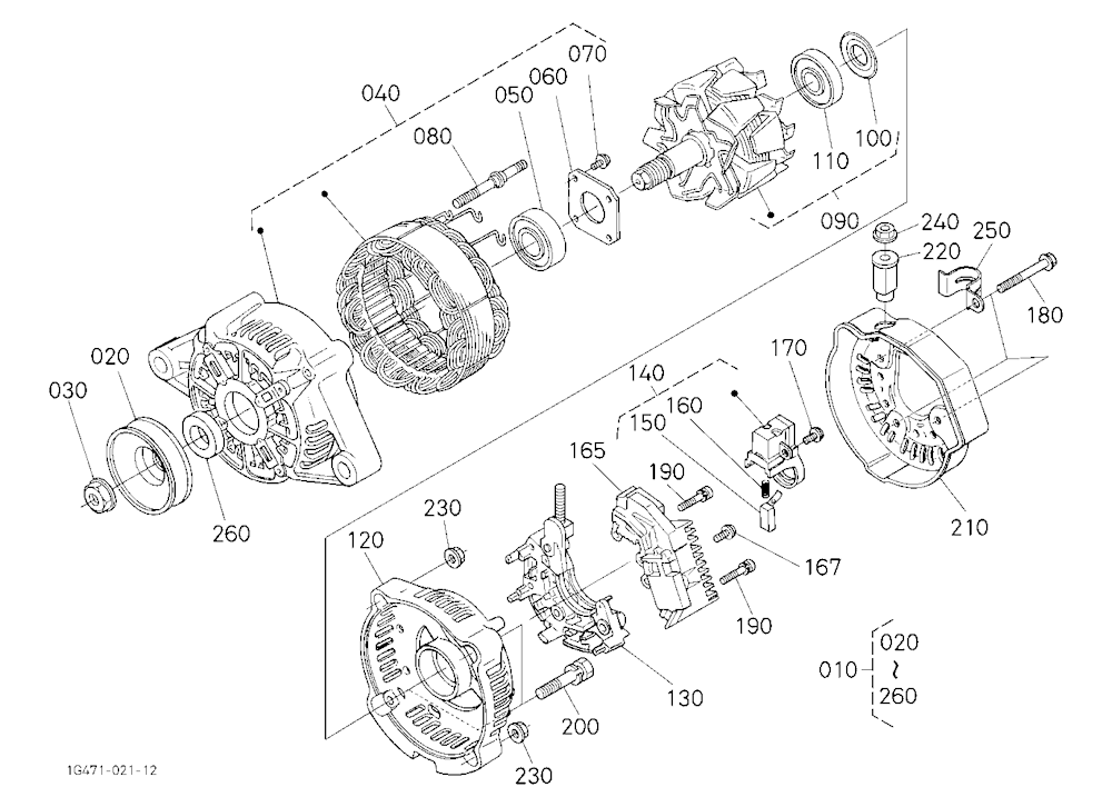 Alternator [Component Parts]