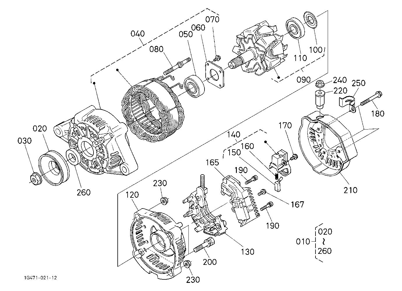 Alternator [Component Parts]