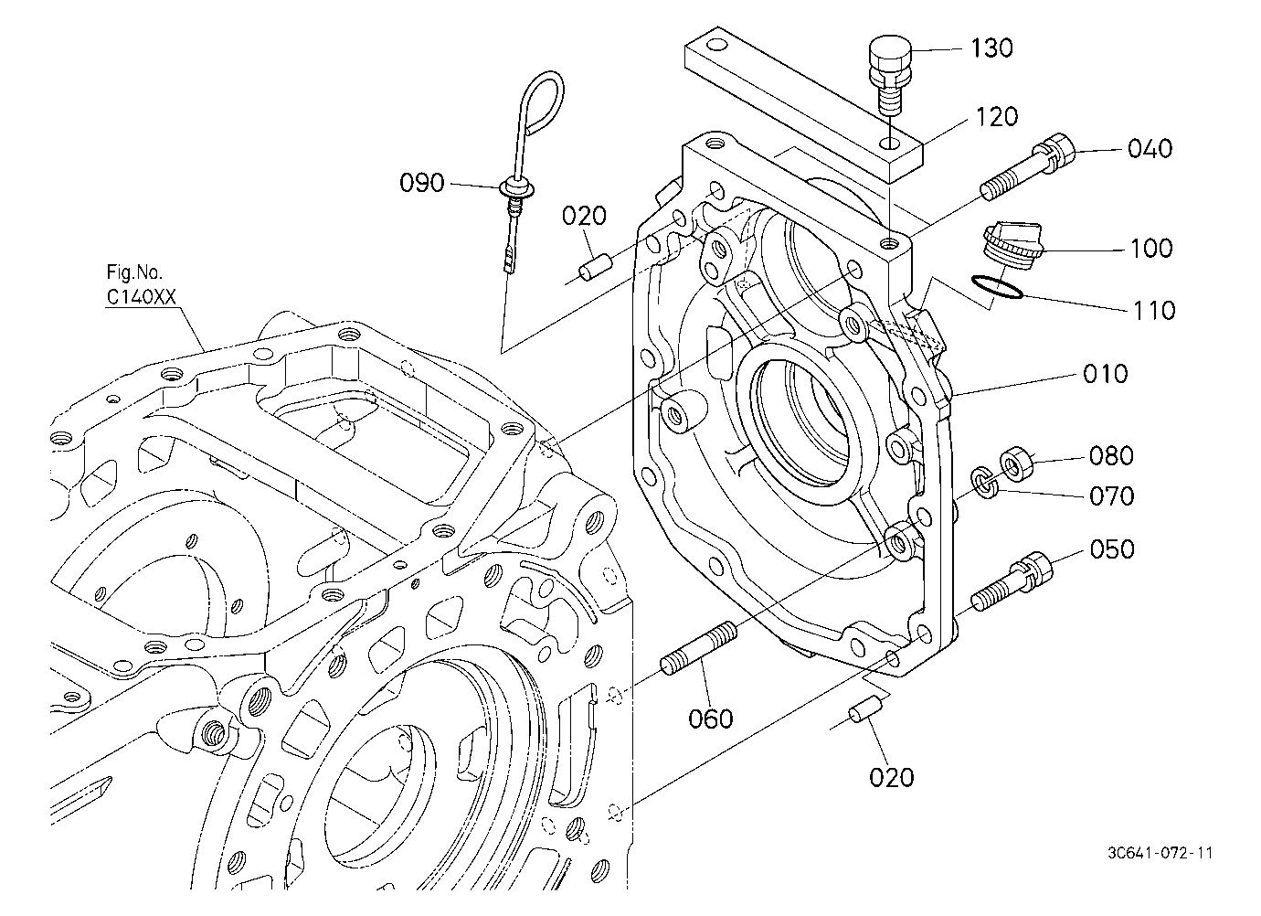 Transmission Case Rear Cover