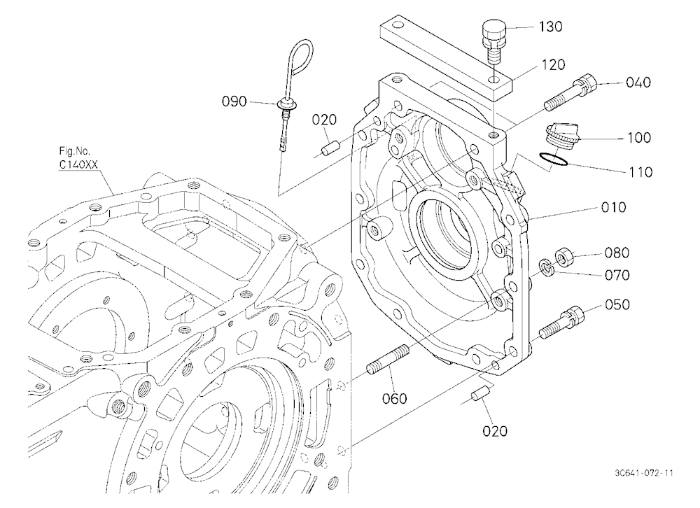 Transmission Case Rear Cover