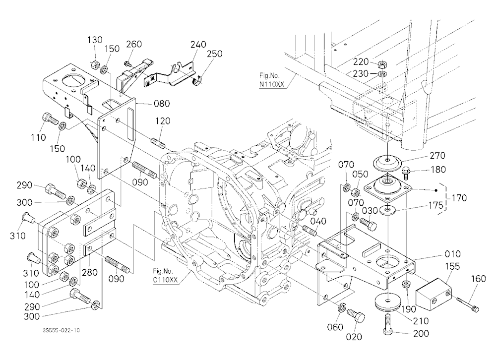Cab Bracket Front