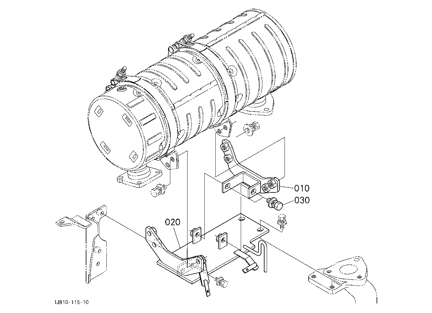 Muffler Bracket (Upper)
