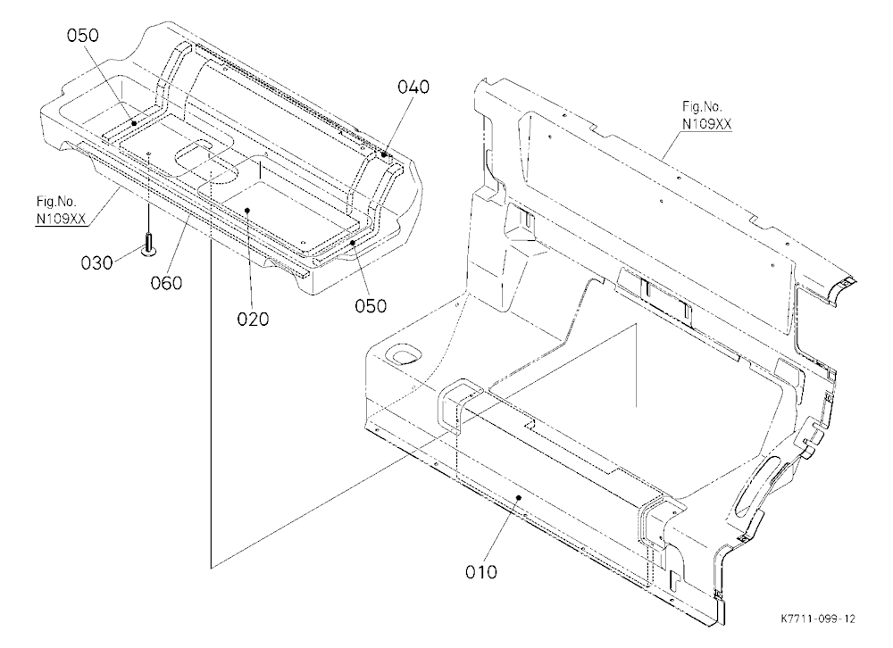 Insulation Plate 1 (Center)