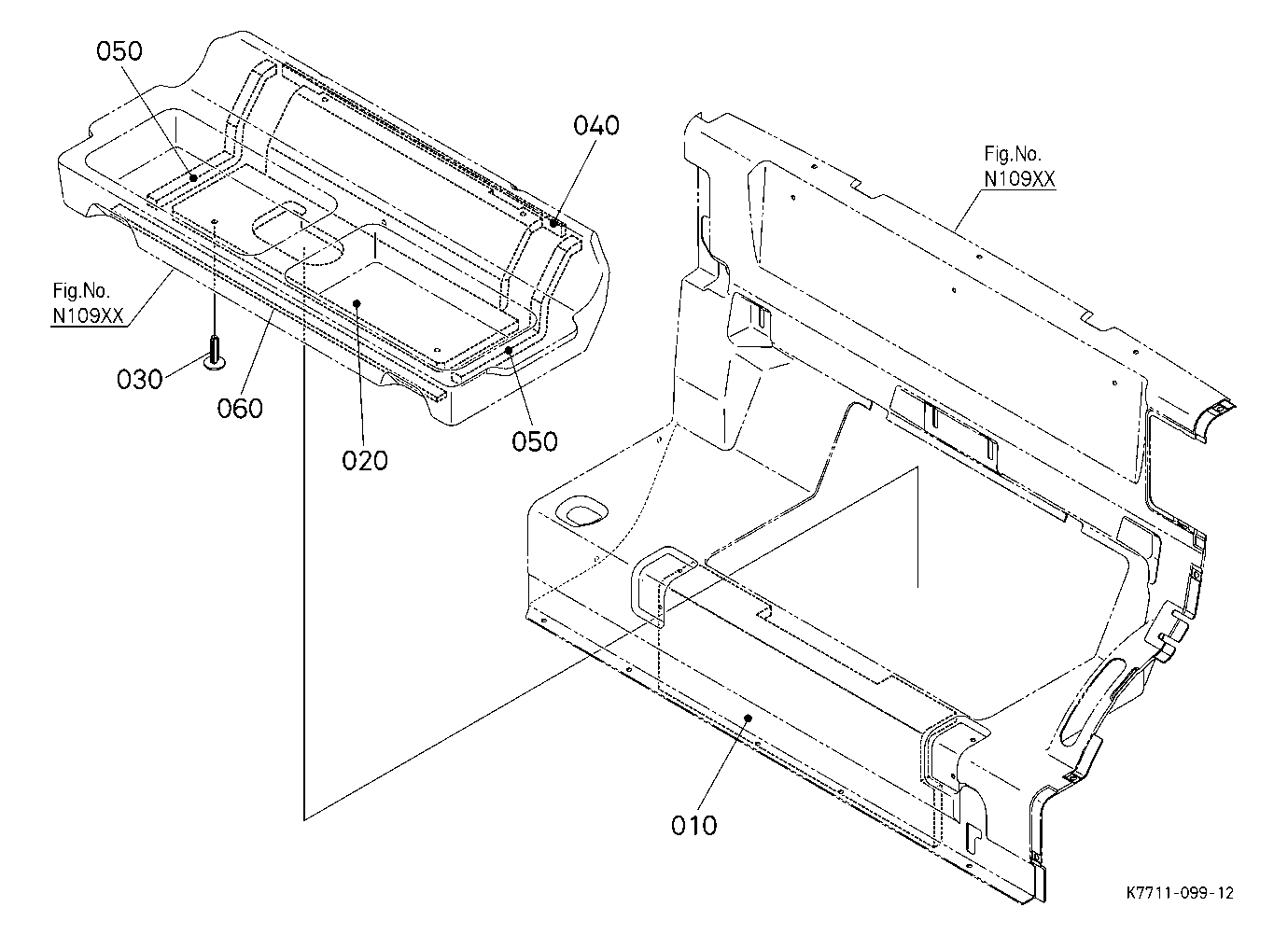 Insulation Plate 1 (Center)