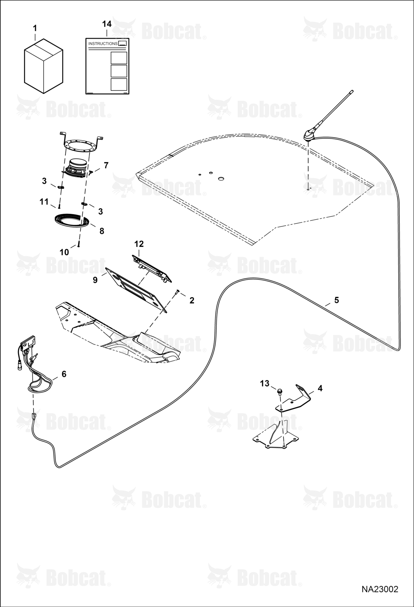Sound System Kit (Without Radio)