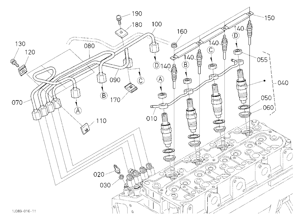 Nozzle Holder And Glow Plug
