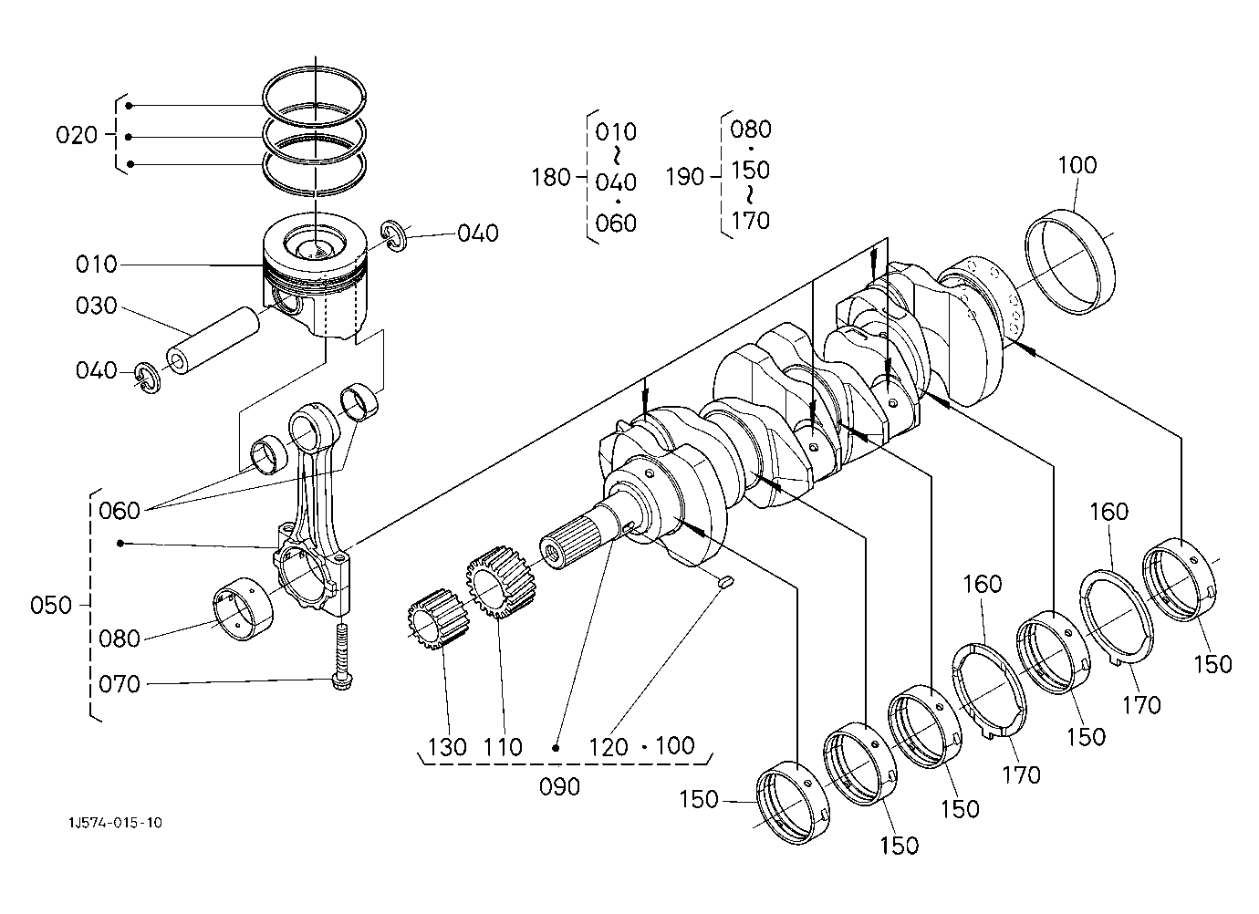 Piston And Crankshaft