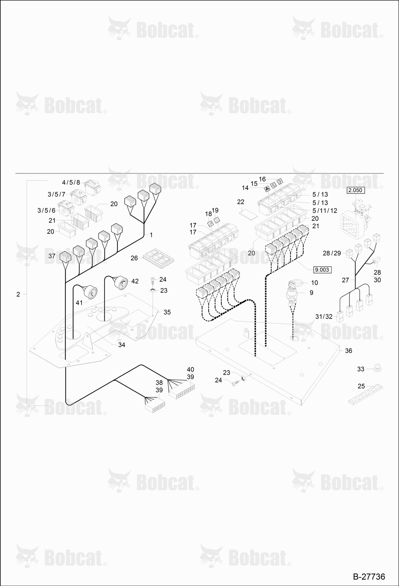 Electric Installation - Dash Board (CANOPY - VERSION)