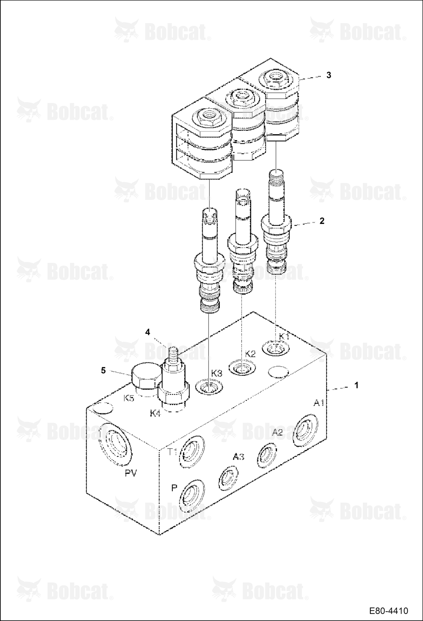Manifold Valve  AETB11001 - AETB11051, AET311001 - AET311051